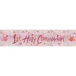 Amscan First Holy Communion Foil Banner