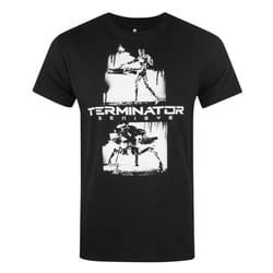 Terminator Mens Genisys Graffiti T-Shirt - XL, Black