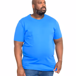 Duke Mens Flyers-2 Kingsize Crew Neck T-Shirt - 2XL, Blue