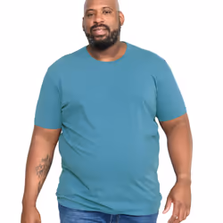 Duke Mens Flyers-2 Kingsize Crew Neck T-Shirt - 2XL, Teal