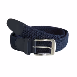 Duke Mens Dani King Size Stretch Braided Belt - 3XL, Navy