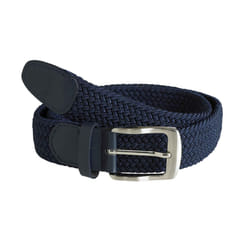 Duke Mens Dani King Size Stretch Braided Belt - 3XL, Navy