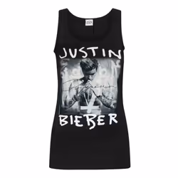 Justin Bieber Womens/Ladies Purpose Vest - XL, Black