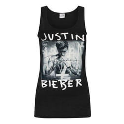 Justin Bieber Womens/Ladies Purpose Vest - XL, Black