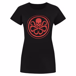 Marvel Womens/Ladies Hydra Logo T-Shirt