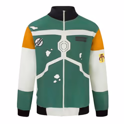 Star Wars Mens Boba Fett Costume Bomber Jacket