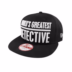 New Era Official Adults Unisex Batman AKA Snapback Cap - S-M, Black