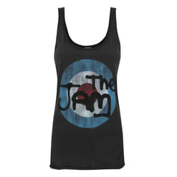 Amplified Womens/Ladies The Jam Logo Tank Top - XS, Charcoal