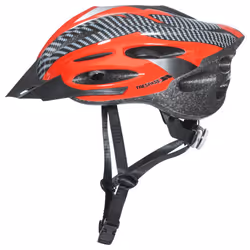 Trespass Adults Unisex Crankster Cycling Helmet - S/M, Red