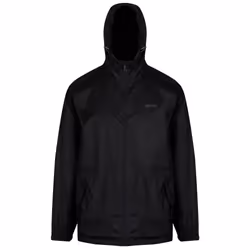 Regatta Mens Pack It III Waterproof Jacket - M, Black