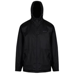Regatta Mens Pack It III Waterproof Jacket - M, Black
