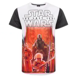 Star Wars Mens The Last Jedi First Order T-Shirt - XXXL, White