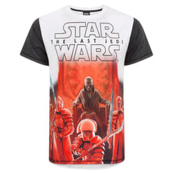 Star Wars Mens The Last Jedi First Order T-Shirt - XL, White