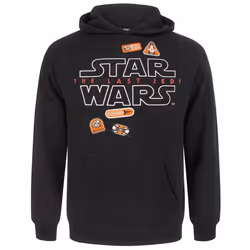 Star Wars Mens The Last Jedi Badges Hoodie - M, Black