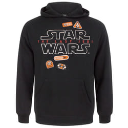 Star Wars Mens The Last Jedi Badges Hoodie - M, Black