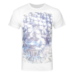 Star Wars Official Mens Distressed Storm Troopers T-Shirt
