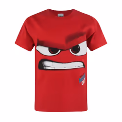 Disney Official Childrens/Kids Inside Out Anger T-Shirt