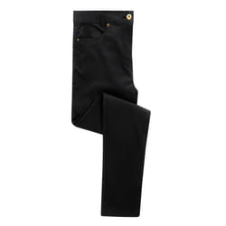 Premier Womens/Ladies Performance Chinos - 20R, Black