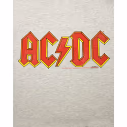 Amplified Official Mens AC/DC Comics Logo Sweatshirt - L, Grey