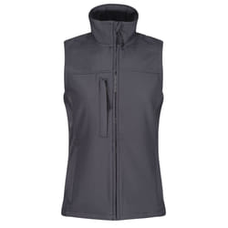 Regatta Womens/Ladies Flux Softshell Bodywarmer / Sleeveless Jacket (Water Repellent & Wind Resistant) - 10, Seal Grey
