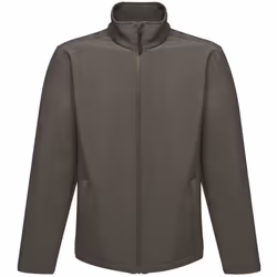 Regatta Reid Mens Softshell Wind Resistant Water Repellent Jacket - S, Seal Grey