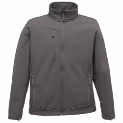 Regatta Standout Mens Arcola 3 Layer Waterproof And Breathable Softshell Jacket - L, Seal Grey/Black