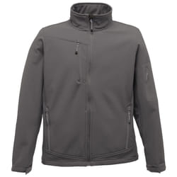 Regatta Standout Mens Arcola 3 Layer Waterproof And Breathable Softshell Jacket - L, Seal Grey/Black