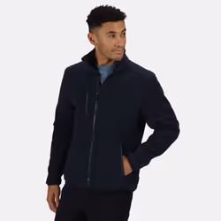 Regatta Mens Omicron III Waterproof Fleece Jacket - M, Navy