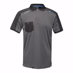 Regatta Mens Offensive Wicking Polo Shirt - 2XL, Seal Grey