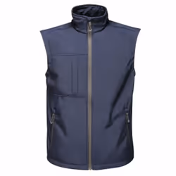 Regatta Mens Octagon 3 Layer Printable Softshell Bodywarmer - 3XL, Navy