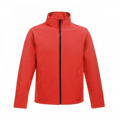 Regatta Womens/Ladies Ablaze Printable Softshell Jacket - 10 UK, Classic Red/Black