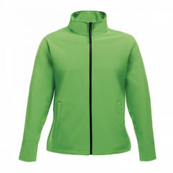 Regatta Womens/Ladies Ablaze Printable Softshell Jacket - 10 UK, Extreme Green/Black