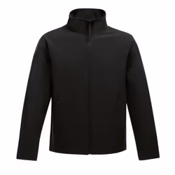 Regatta Mens Ablaze Printable Softshell Jacket - L, Black/Black