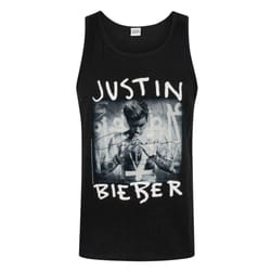 Justin Bieber Official Mens Purpose Vest - XL, Black