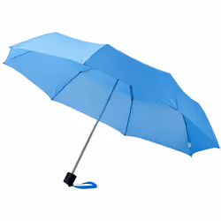 Bullet 21.5in Ida 3-Section Umbrella - 24 x 97 cm, Blue
