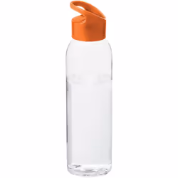 Bullet Sky Bottle - One Size, Transparent/Orange