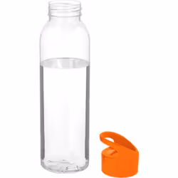 Bullet Sky Bottle - One Size, Transparent/Orange