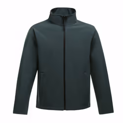 Regatta Mens Ablaze Printable Softshell Jacket - 3XL, Dark Spruce/Black