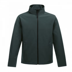 Regatta Mens Ablaze Printable Softshell Jacket - XL, Dark Spruce/Black