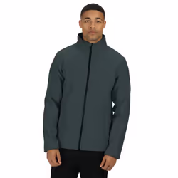 Regatta Mens Ablaze Printable Softshell Jacket - M, Dark Spruce/Black