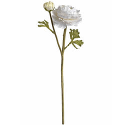 Hill Interiors Artificial Ranunculus Spray