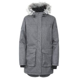 Trespass Womens/Ladies Thundery Waterproof Jacket - XS, Black/Silver Grey