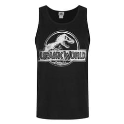 Jurassic World Mens Distressed Logo Vest