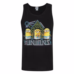 Minions Mens Egyptian Vest - XXL, Black