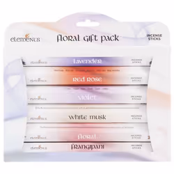 Something Different Elements Incense Stick Floral Gift Pack (Pack Of 6)