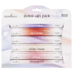Something Different Elements Incense Stick Floral Gift Pack (Pack Of 6)