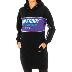 Sudadera Con Capucha De Manga Larga W8000011a Para Mujer - black, XXS
