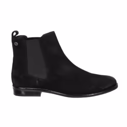Botines Efecto Terciopelo Y Gomas Elásticas Wf200004a Para Mujer - black, 36