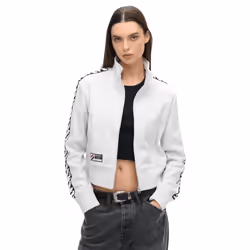 Superdry Code Tape Track Top - Ice Marl