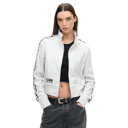 Superdry Code Tape Track Top - Ice Marl